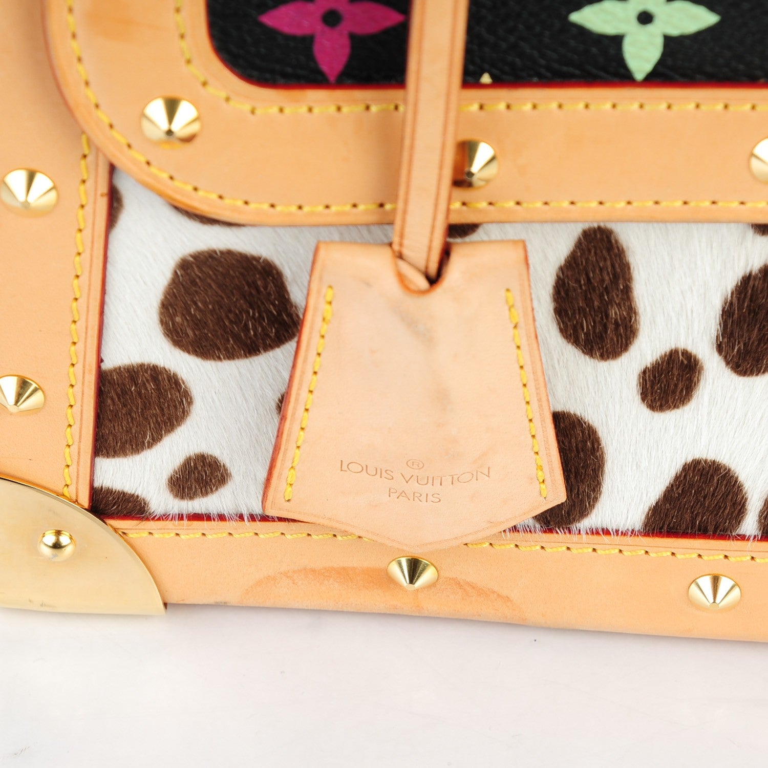 Louis Vuitton Monogram Multicolor Dalmatian Sac Rabat 8 of 10