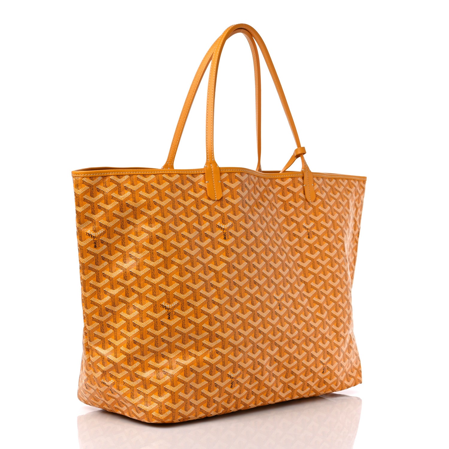 Goyard Goyardine Saint Louis GM Yellow 4 of 13