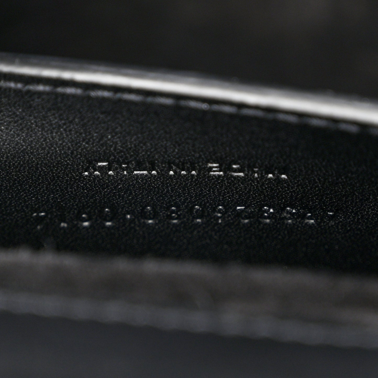 Calfskin Classic Monogram Tassel Clutch Black