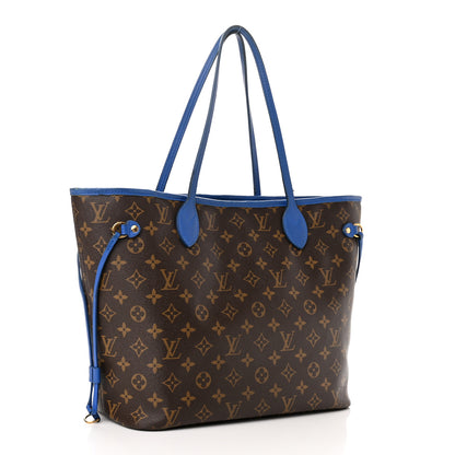 Louis Vuitton Monogram Articles de Voyage Ikat Neverfull MM Grand Blue 3 of 15
