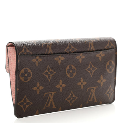 Louis Vuitton Monogram Jeanne Wallet Rose Ballerine 4 of 12