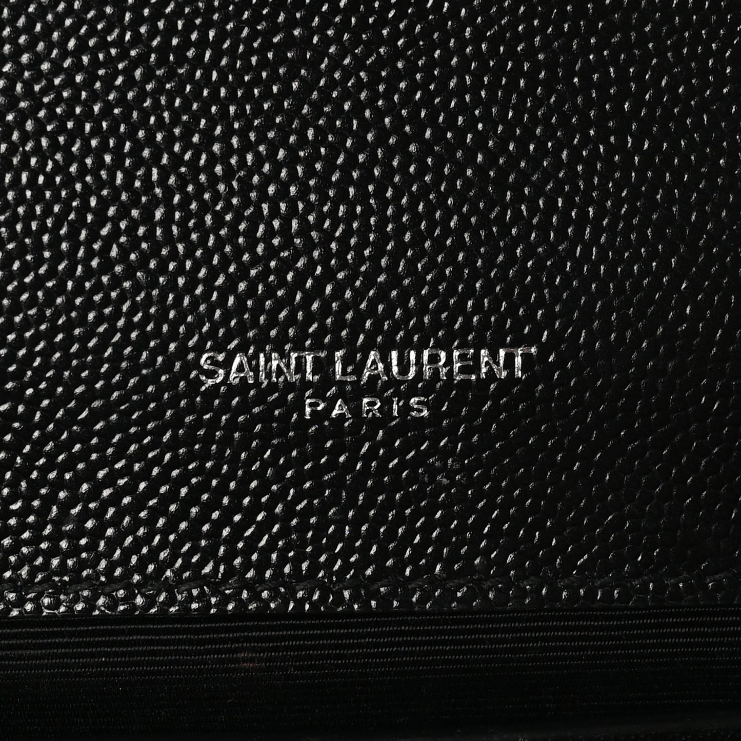 Grain De Poudre Small Classic Monogram Kate Tassel Satchel Black