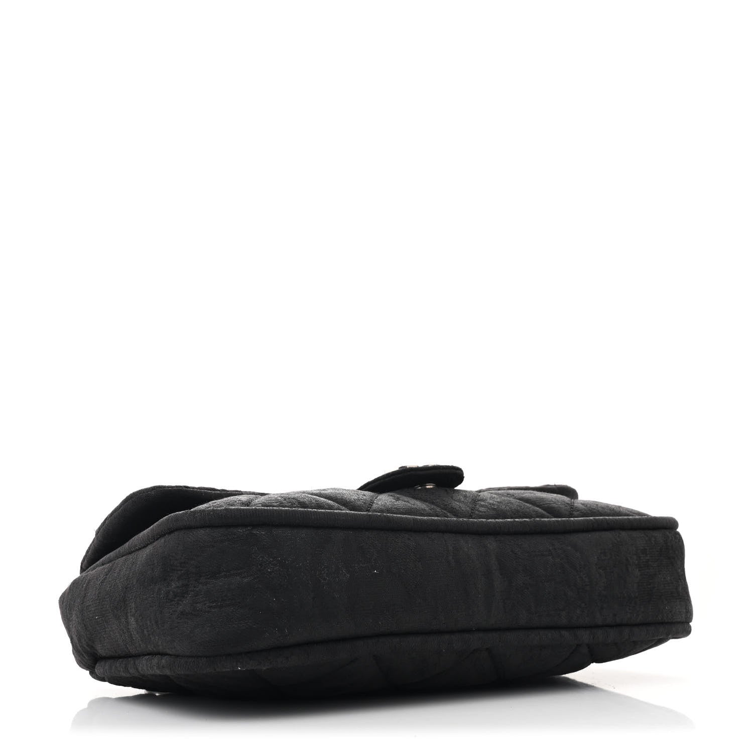 Chanel Coated Canvas Quilted Le Marais Flap Black 4 of 11