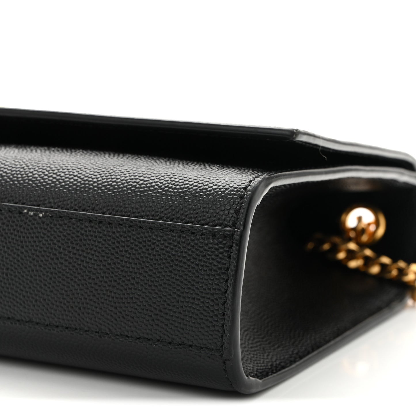 Grain De Poudre Medium Classic Monogram Kate Satchel Black