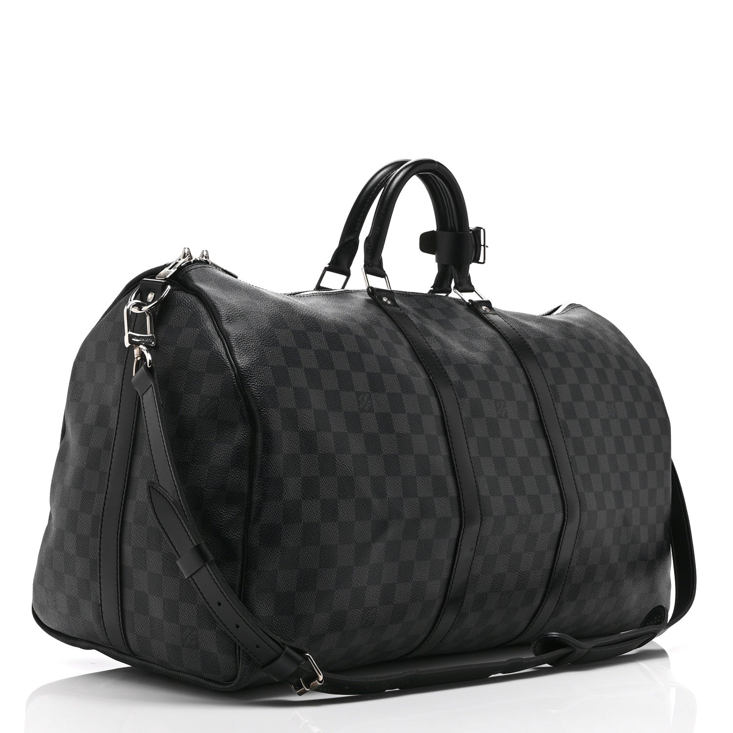 Louis Vuitton Damier Graphite Keepall Bandouliere 55 2 of 9