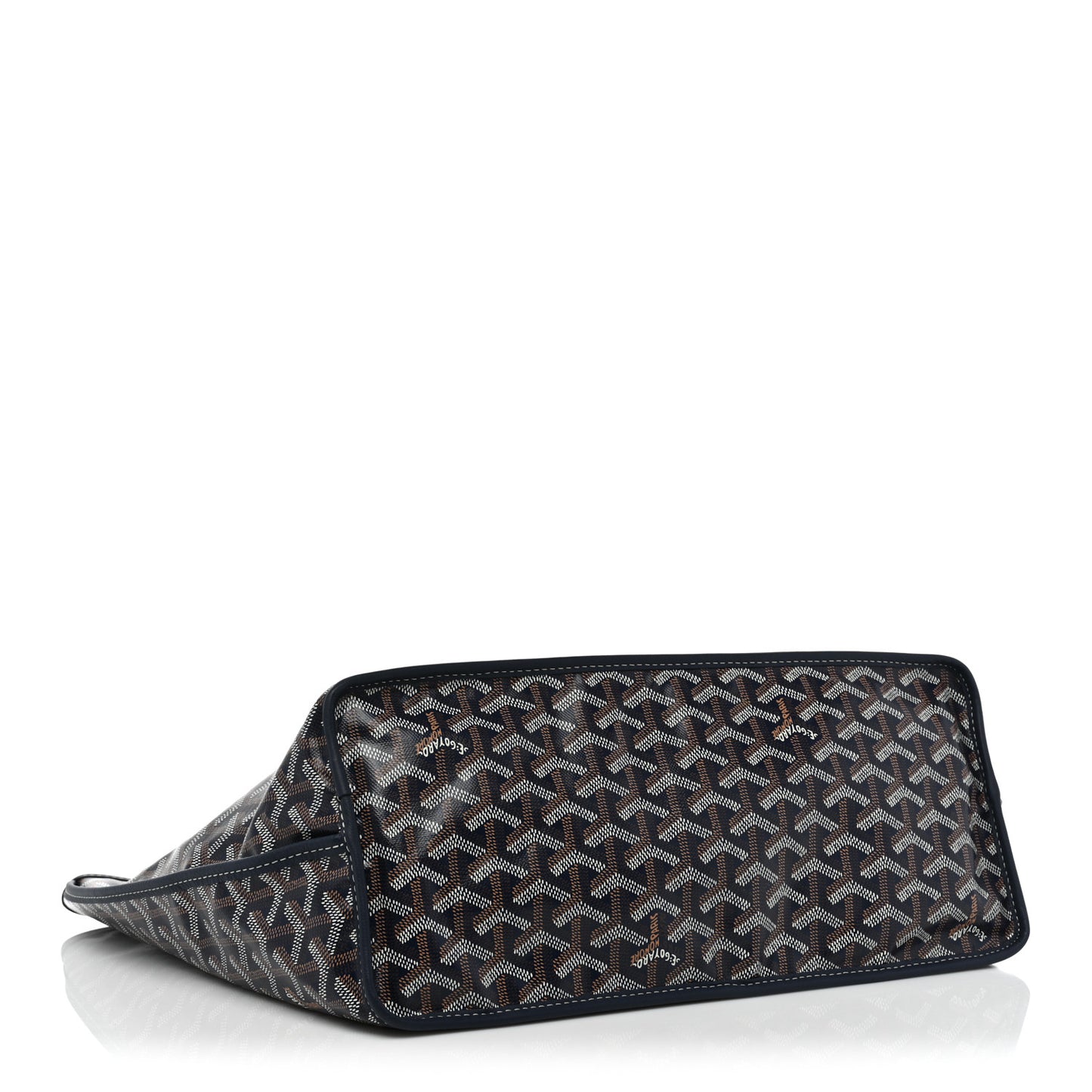 Goyardine Reversible Anjou PM Navy
