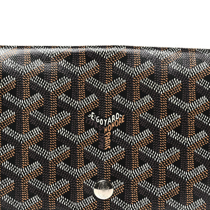 Goyard Goyardine Plumet Wallet Clutch Black 7 of 9