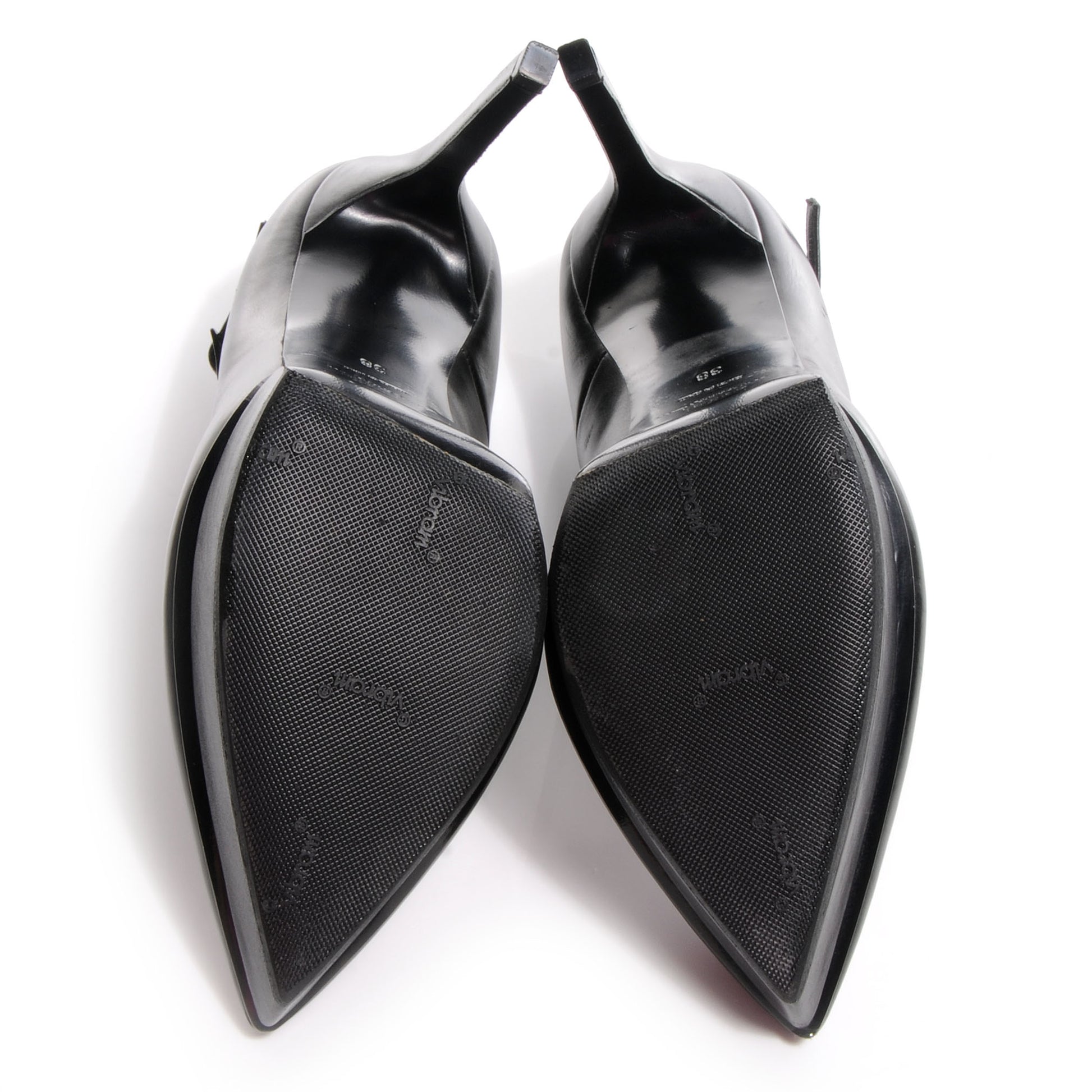 Saint Laurent Leather Classic Janis 105 Mary Jane Pump Black 5 of 7