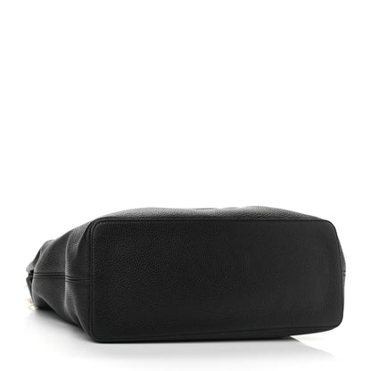 Gucci Pebbled Calfskin Large Soho Hobo Black 4 of 12