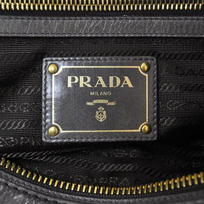 Prada Vitello Shine Bauletto Fumo 7 of 10