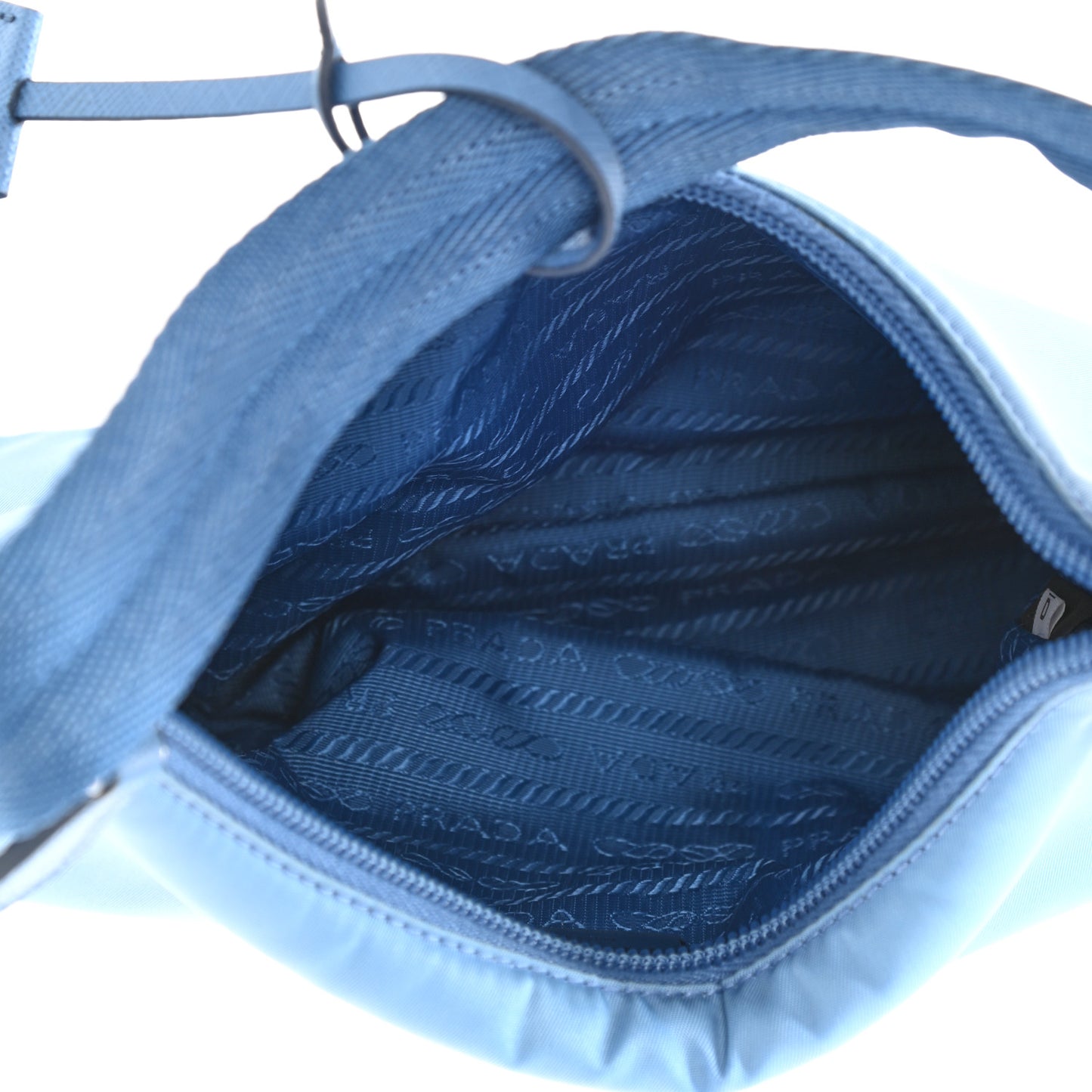 Re-Nylon Saffiano Mini Re-Edition 2000 Bag Pervinca