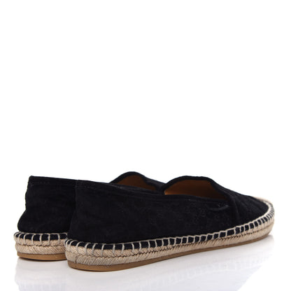 Gucci Suede Microguccissima Espadrilles 37.5 Black 4 of 10