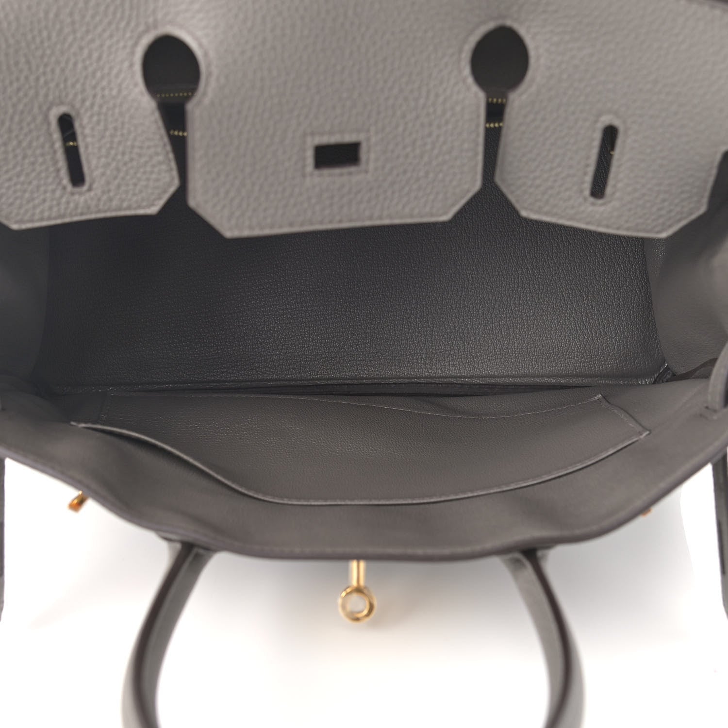 Hermes Togo Birkin 30 Etain 5 of 10