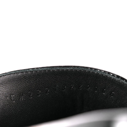 Hermes Calfskin Womens Faubourg Loafers 37 Black 9 of 10