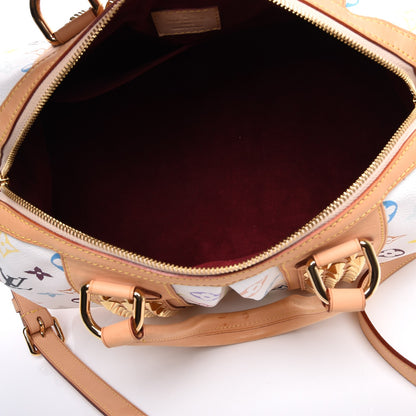 Louis Vuitton Monogram Multicolor Courtney MM White 8 of 9