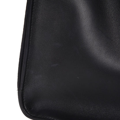 Christian Dior Grained Calfskin Large Diorever Flap Black 12 of 17