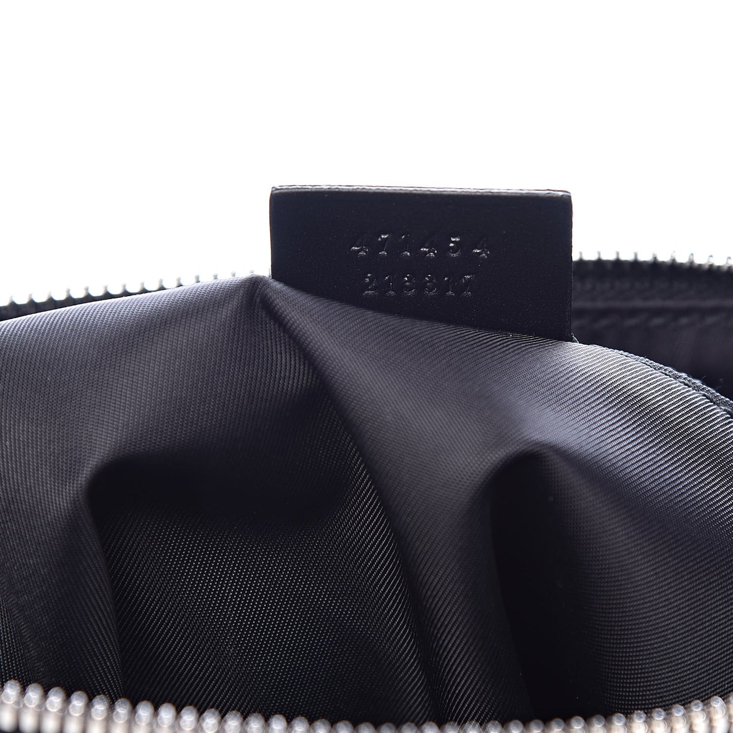 GG Supreme Monogram Web Messenger Bag Black