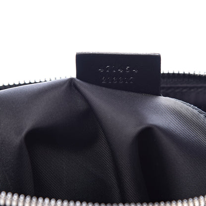 Gucci GG Supreme Monogram Web Messenger Bag Black 8 of 11