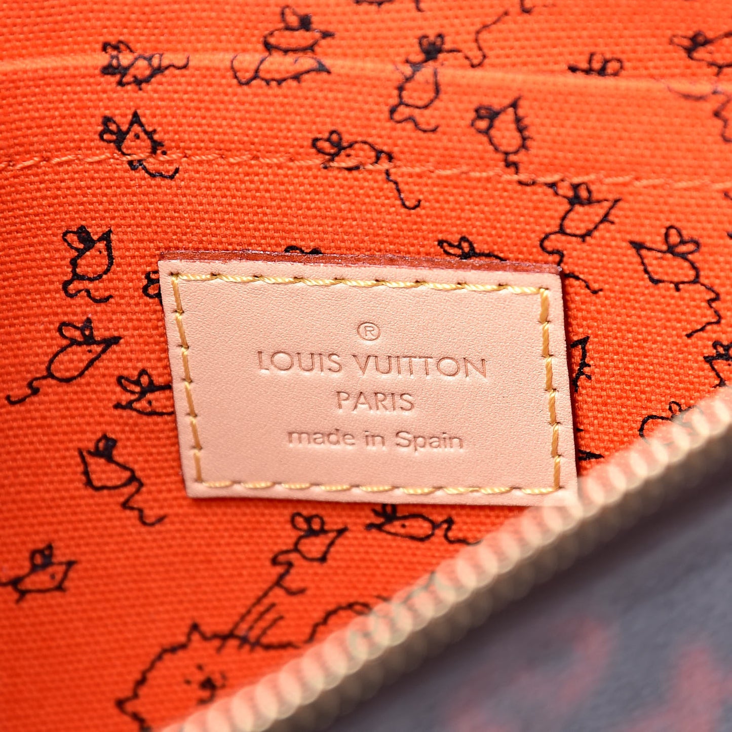 Catogram Neverfull MM GM Pochette Marron