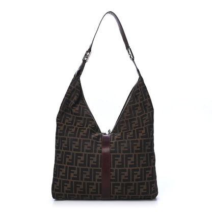 Fendi Zucca Hobo Tobacco 1 of 5
