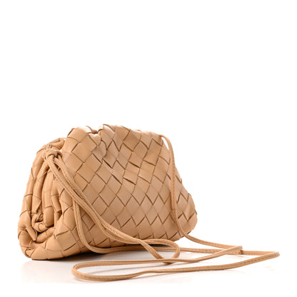 Bottega Veneta Nappa Intrecciato The Mini Pouch Almond 3 of 10