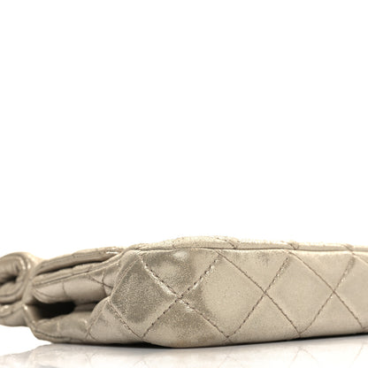 Chanel Iridescent Calfskin Quilted Large Roll 2.55 Reissue Clutch Light Gold 9 of 11