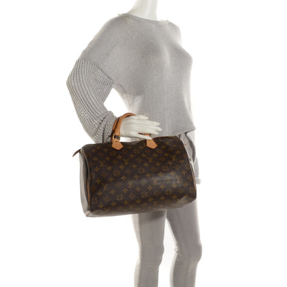 Louis Vuitton Monogram Speedy 35 2 of 12