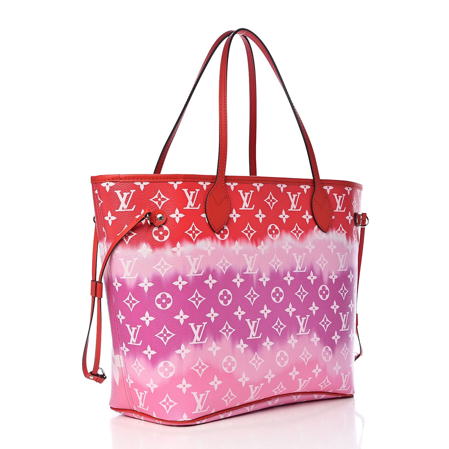Monogram Escale Neverfull MM Rouge