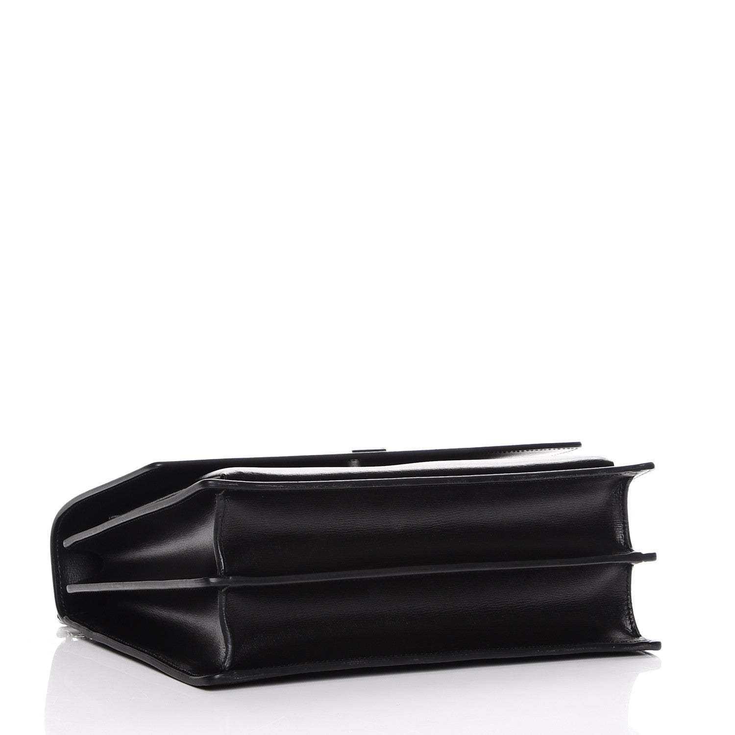 Saint Laurent Calfskin Large Monogram Sunset Black 4 of 7