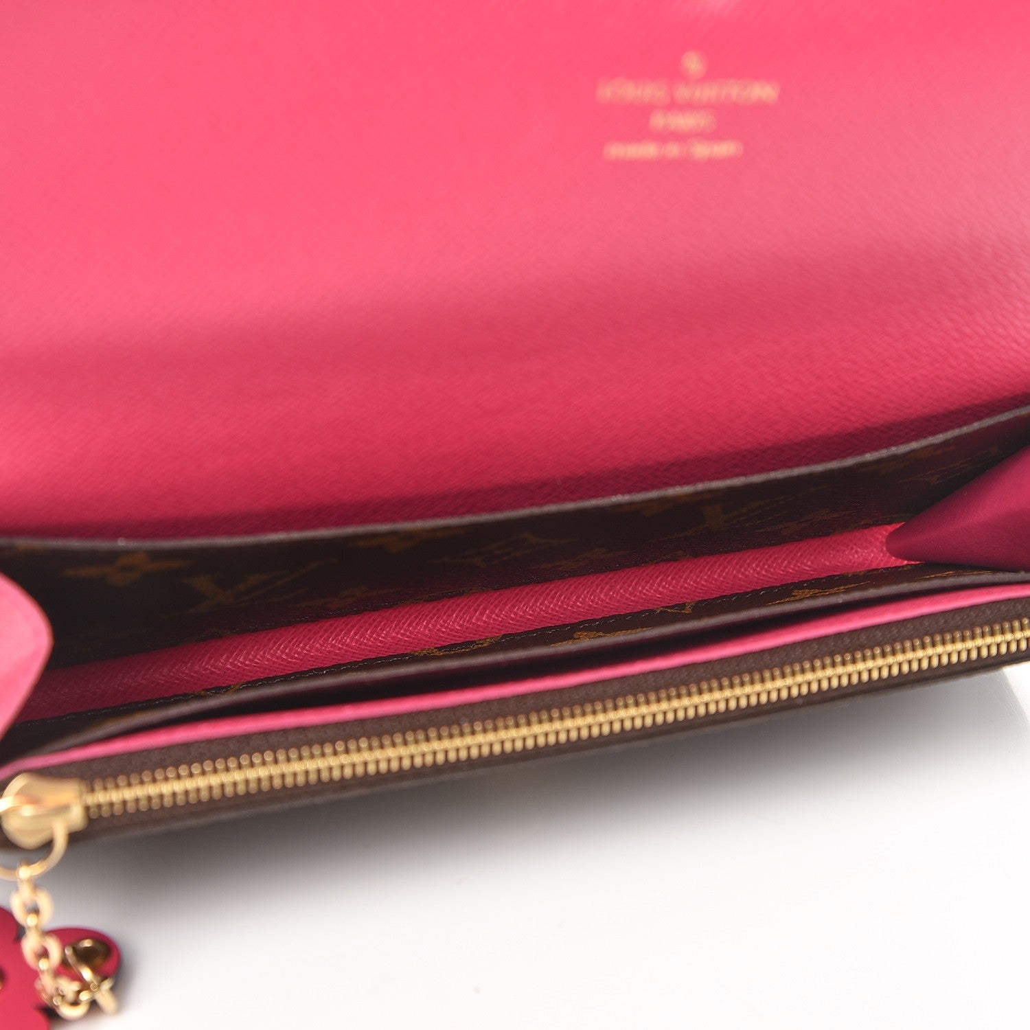 Louis Vuitton Monogram Bloom Flower Emilie Wallet 5 of 6