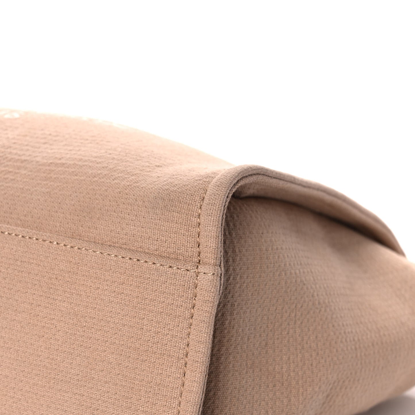 Mixed Fibers Deauville Tote Beige
