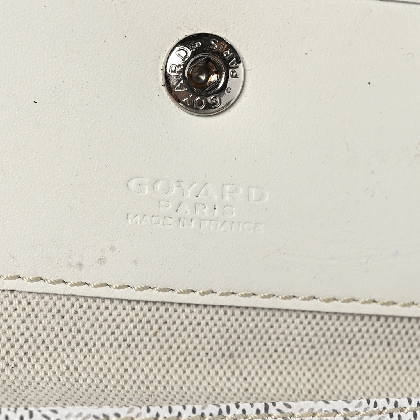 Goyardine Saint Louis PM White