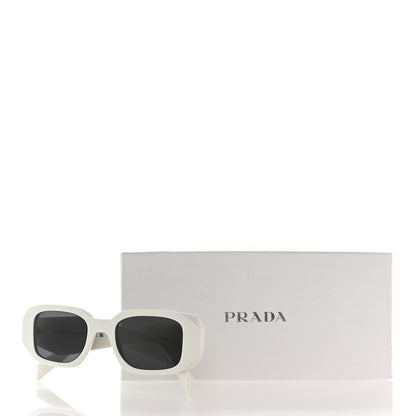 Prada Acetate Symbole Sunglasses SPR 17W White 7 of 7