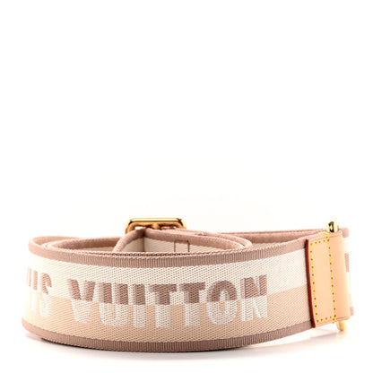 Louis Vuitton Jacquard Speedy Bandouliere 20 Shoulder Strap Beige 2 of 8