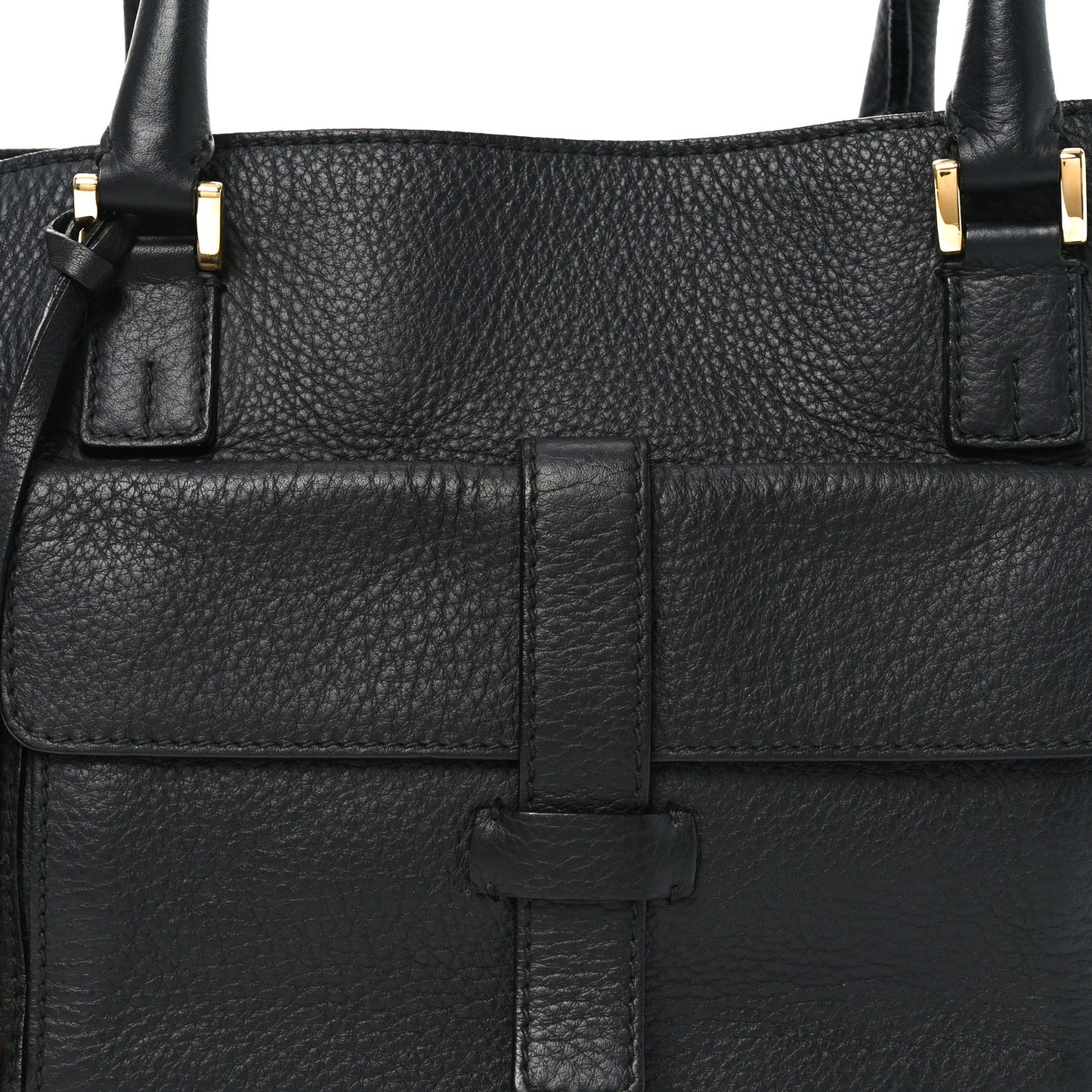 Grained Calfskin Bellevue Odessa Black