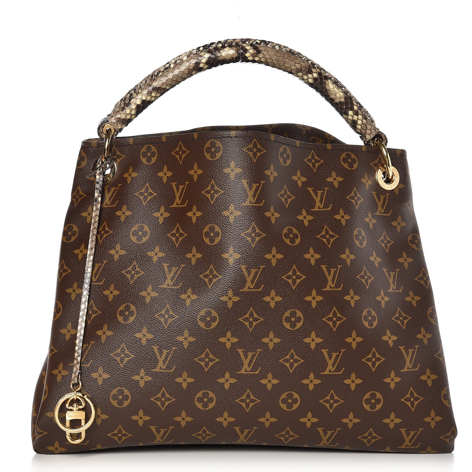 Louis Vuitton Snakeskin Monogram Artsy MM 1 of 9