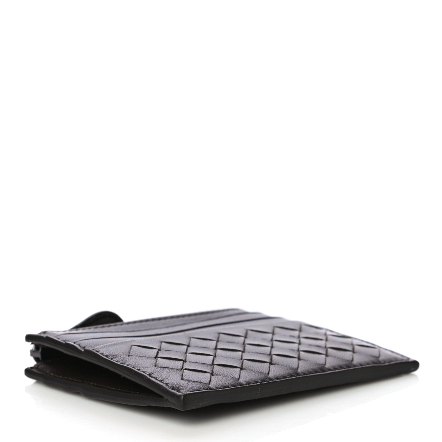 Bottega Veneta Nappa Intrecciato Zip Card Case 4 of 9