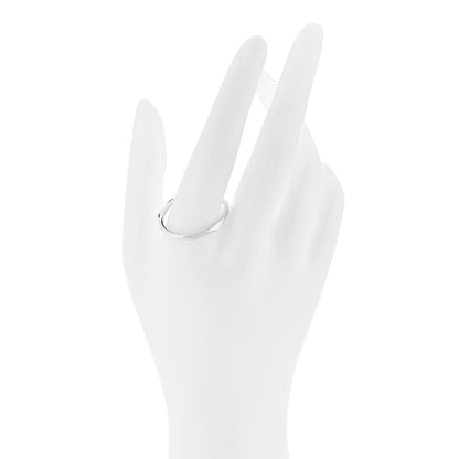 Graff 18K White Gold 2.3mm Laurence Graff Signature Wedding Band Ring 70 13 2 of 4