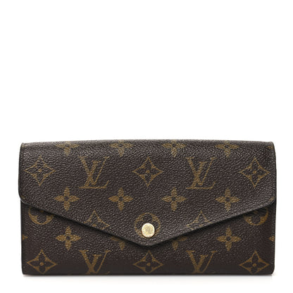 Louis Vuitton Monogram Sarah Wallet NM 1 of 11