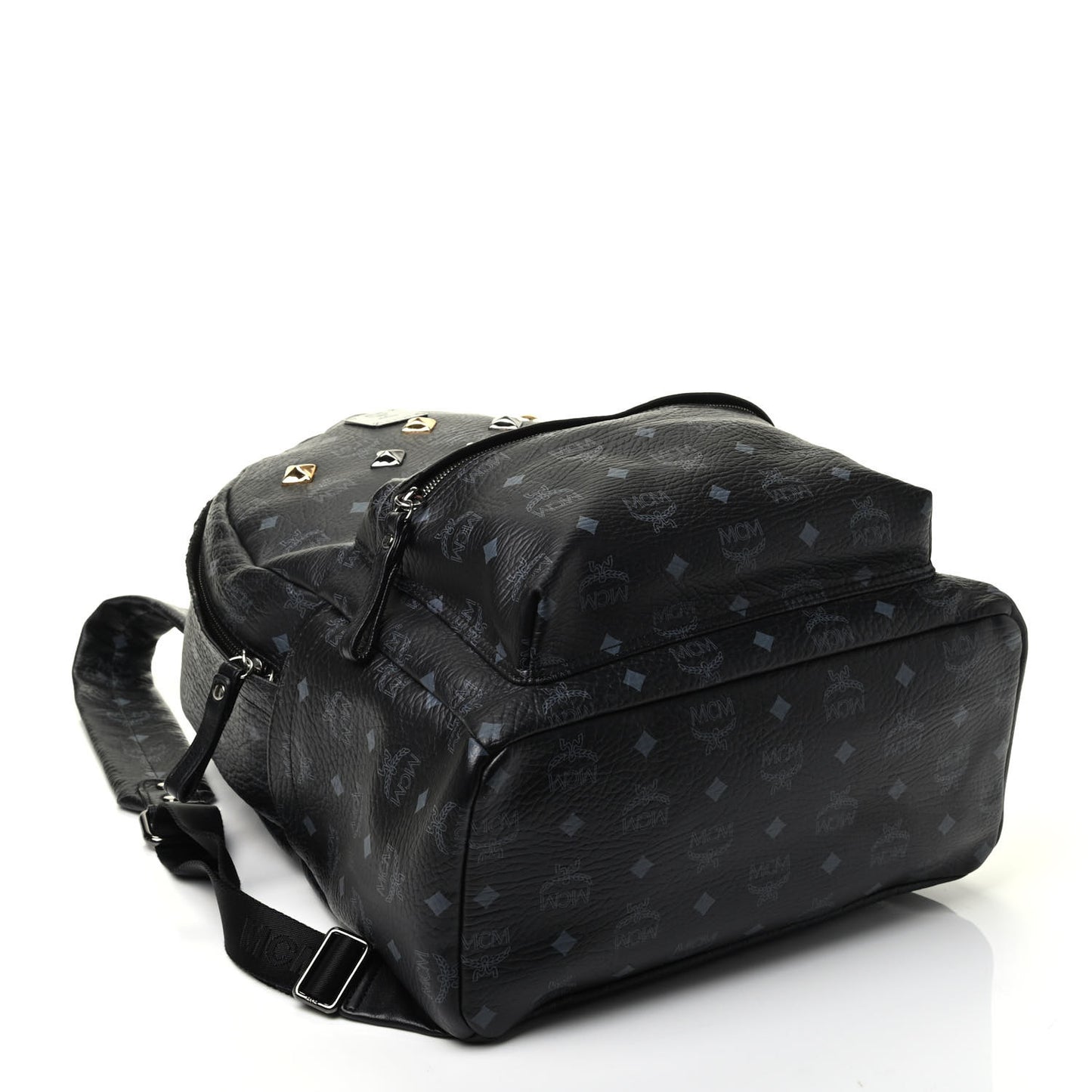 Visetos Medium Sprinkle Stud Stark Backpack Black