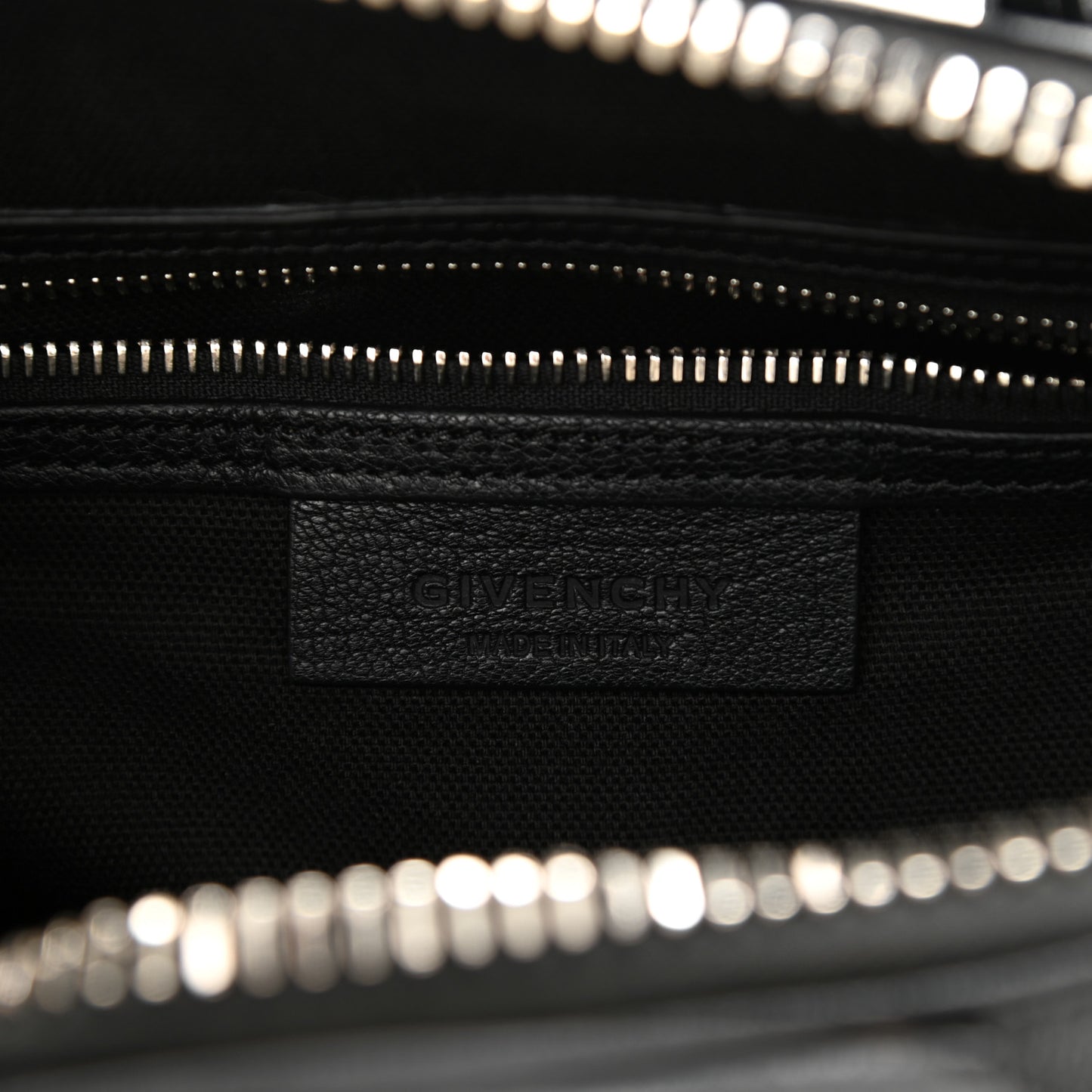Sugar Goatskin Mini Antigona Black