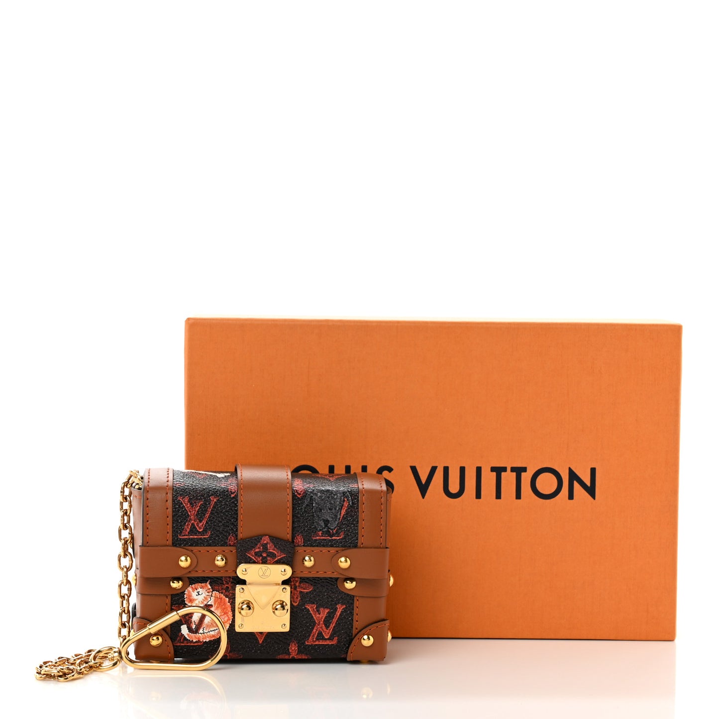 Catogram Essential Trunk Orange Marron