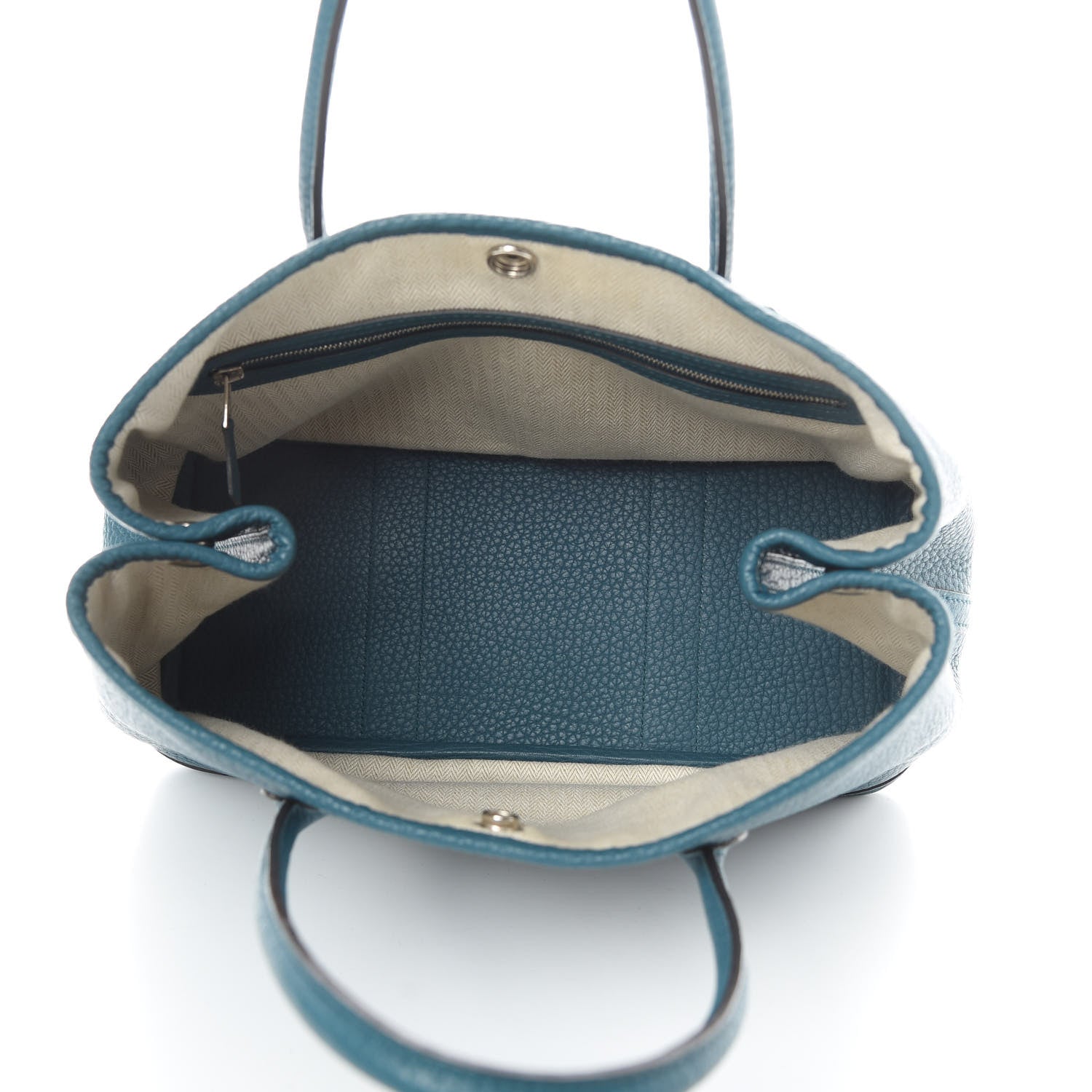 Hermes Negonda Garden Party Tote 30 TPM Cobalt 5 of 15