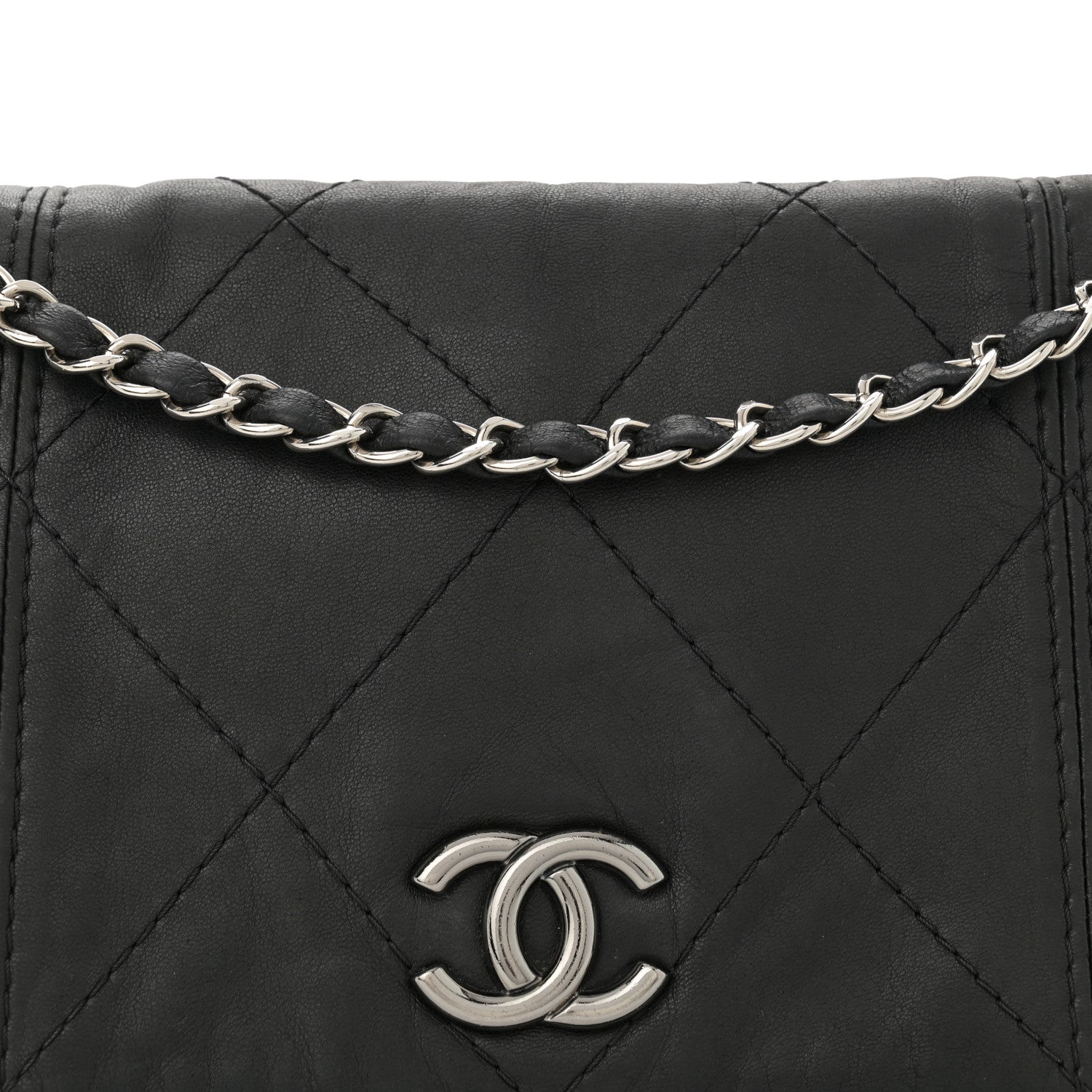 Chanel Lambskin Quilted Large Soft Touch Flap Black 8 of 13