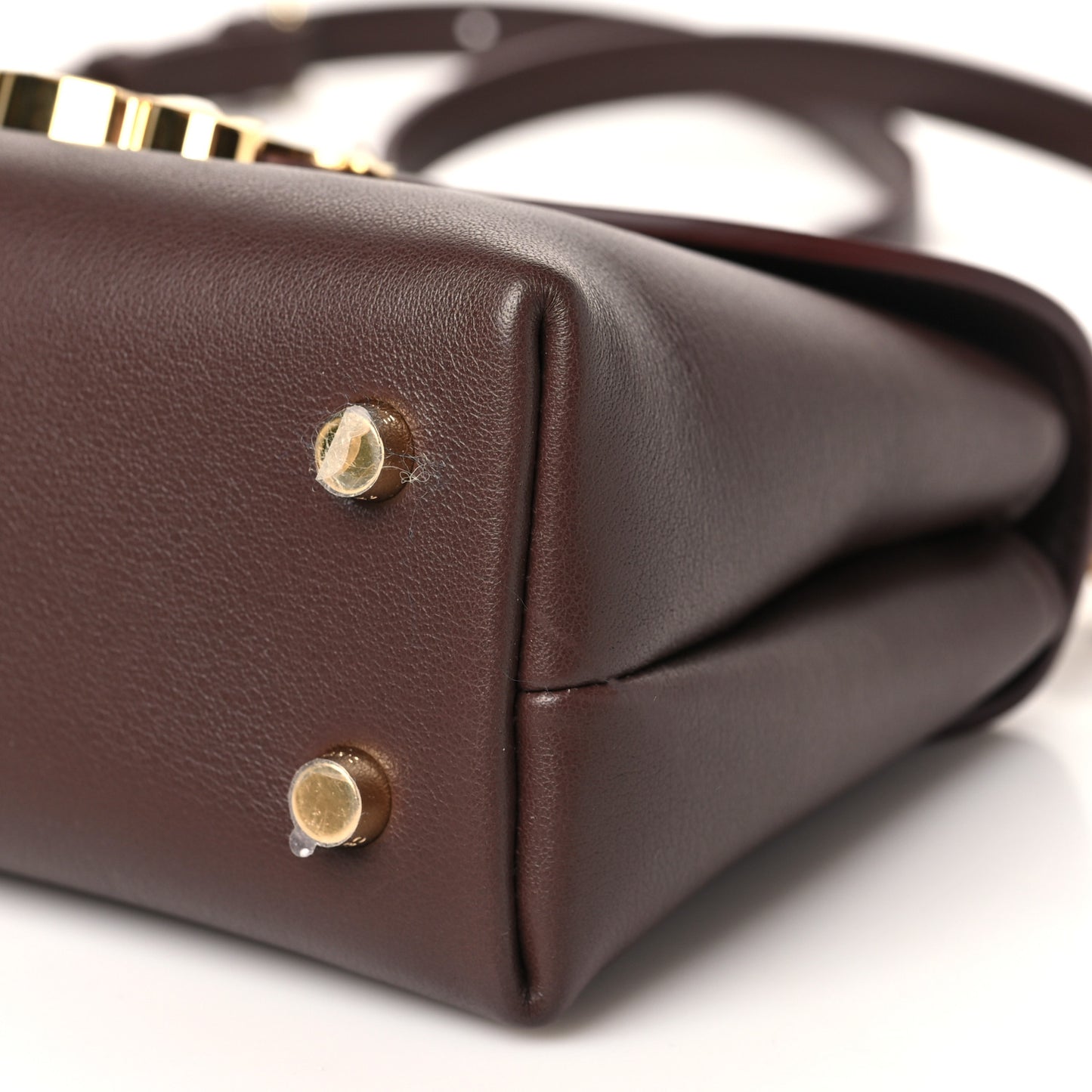 Supple Grained Calfskin Teen Nino Chestnut