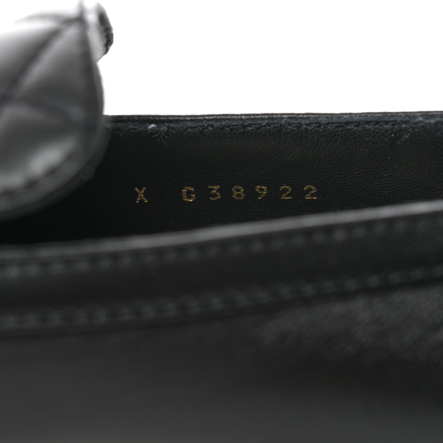 Chanel Lambskin Pearl Crystal Quilted CC Logo Jewelry Loafers 39.5 Black 6 of 9