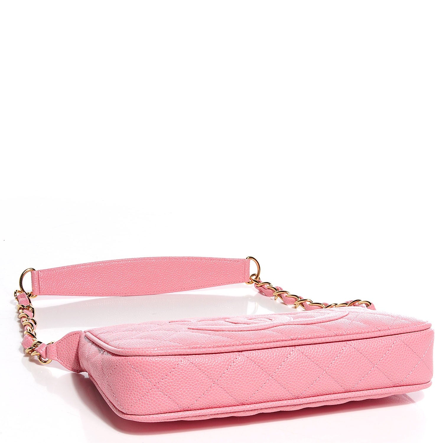 Chanel Caviar Quilted Shoulder Bag Pink 4 of 7