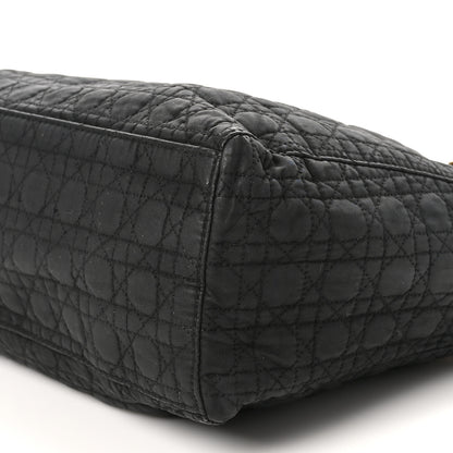 Christian Dior Nylon Cannage Medium Lady Dior Black 11 of 12