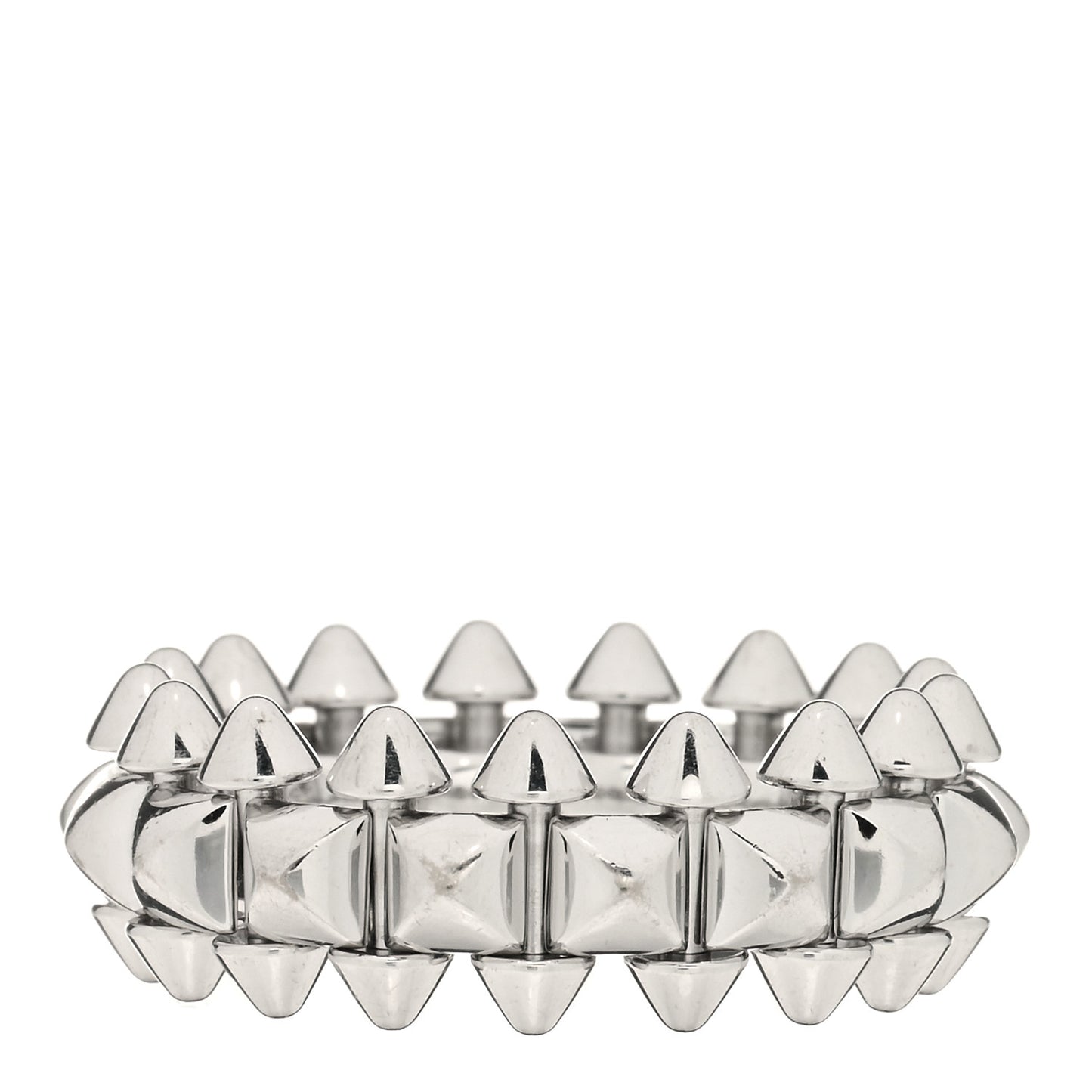 18K White Gold MM Clash De Cartier Ring 51 5.75