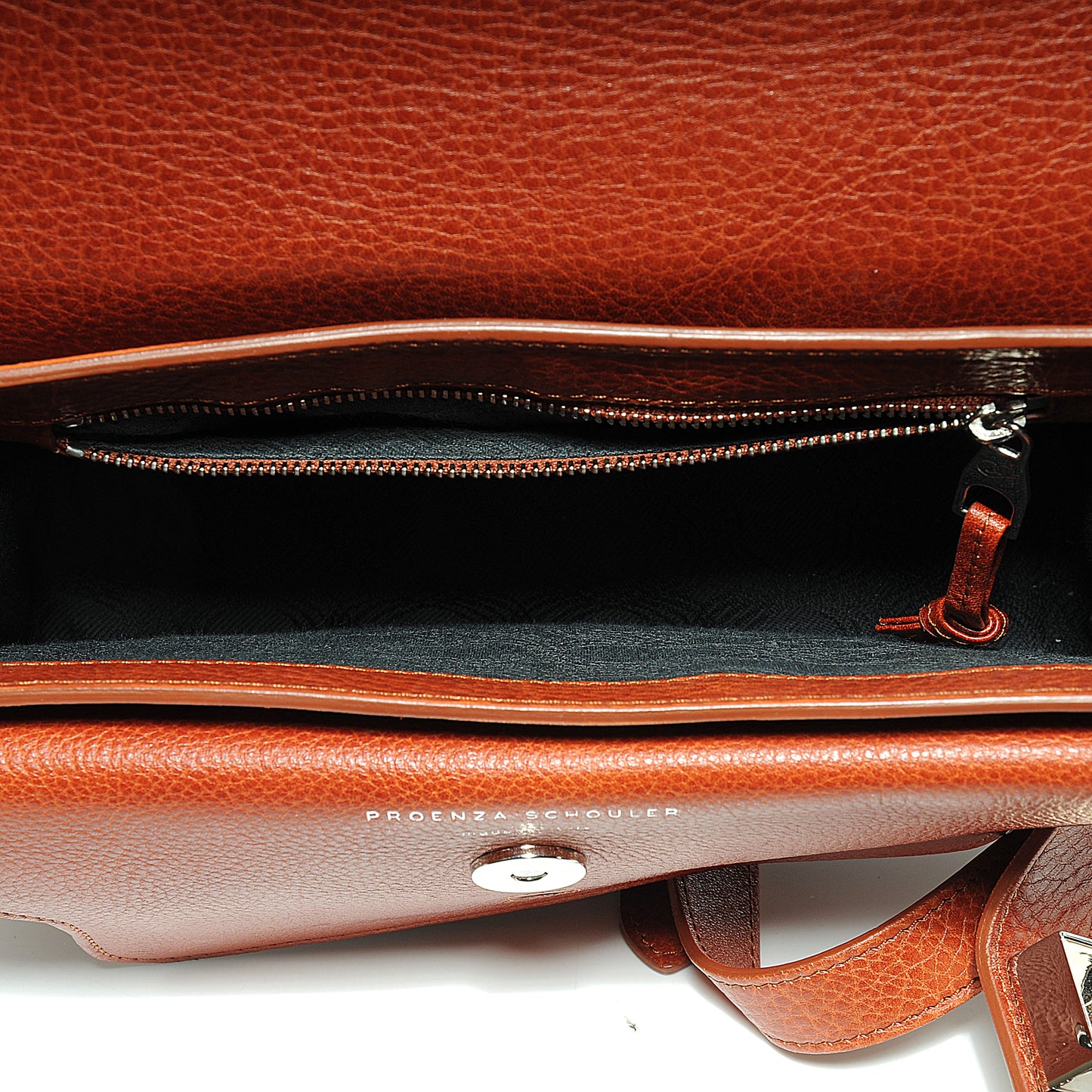 Leather Mini PS11 Classic Shoulder Bag Saddle